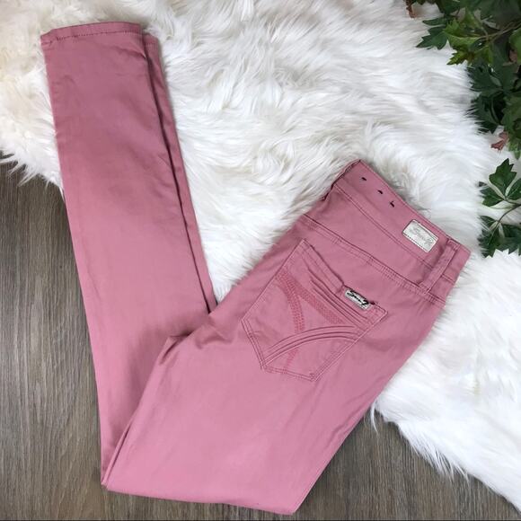 Seven7 Mauve High Rise Skinny Skin Fit Denim Jeans Size 4 - Picture 2 of 8